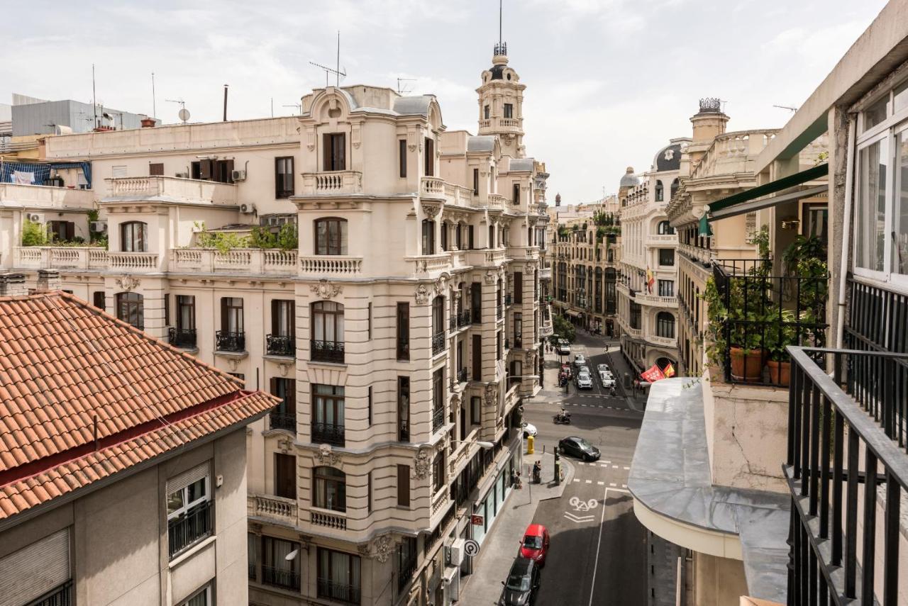 Gran Via Terrace City Center Madrid Exteriör bild
